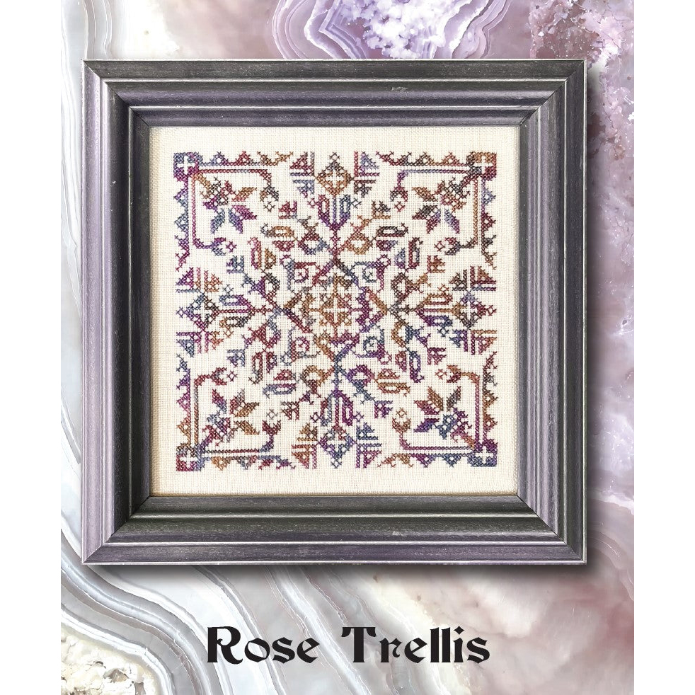 (image for) Upcoming Release: Rose Trellis Cross Stitch Chart